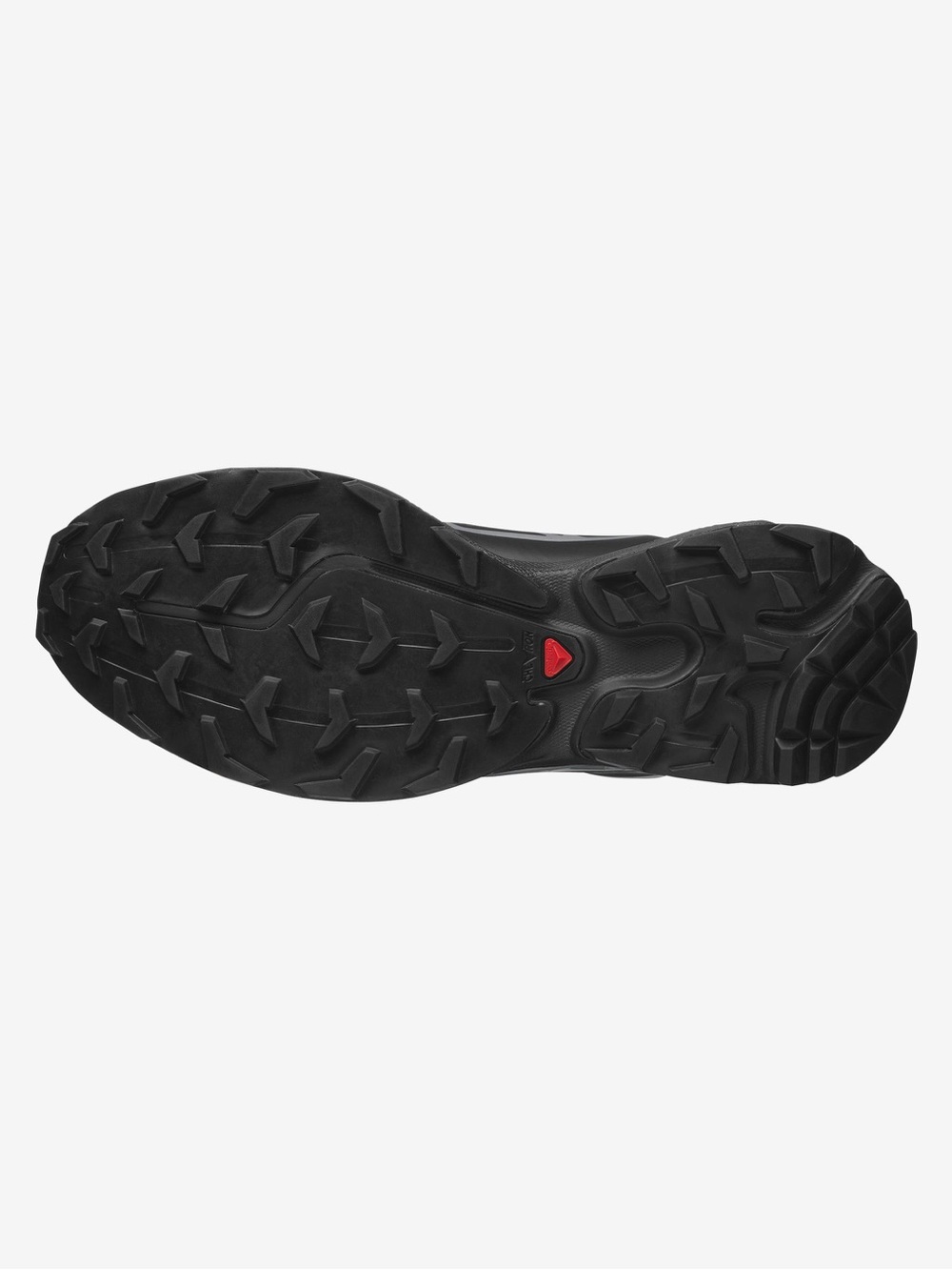 Salomon Black with Silver Accents Trail Shoe, Unisex, Size 9.5 - Picture 4 of 4